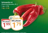 Spitzpaprika rot Angebote bei GLOBUS Weimar für 1,79 €