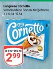 GLOBUS - Cornetto Angebot im Prospekt Cornetto bei GLOBUS im Prospekt "" für 2,99 €