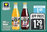 Saft Orange im EDEKA Prospekt Saft Orange von EDEKA Herzstücke im aktuellen EDEKA Prospekt für 1,29 €