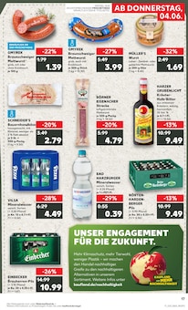 Bier im Kaufland Prospekt "Hier bin ich richtig" mit 62 Seiten (Goslar)