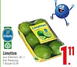 Limetten im EDEKA Prospekt Limetten von Chiquita im aktuellen EDEKA Prospekt für 1,11 €