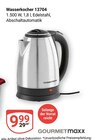 Wasserkocher 13704 Angebote von GOURMETmaxx bei GLOBUS Jena für 9,99 €