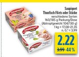 Thunfisch Filets im Angebot bei diska in Hof Thunfisch Filets Angebote von Saupiquet bei diska Hof für 2,22 €