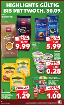 Kaffee im aktuellen Kaufland Prospekt (Mannheim) Kaffee im Kaufland Prospekt "Hier bin ich richtig" mit 76 Seiten (Mannheim)