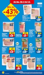 Lidl Bacon im Prospekt 