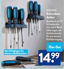 Schraubendreher 15er-Set von Workzone im aktuellen ALDI SÜD Prospekt für 14,99 €