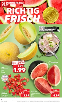Kaufland Mühlhausen Prospekt der aktuellen Woche, gültig von 23.07.2026 bis 29.07.2026 Aktueller Kaufland Mühlhausen Prospekt "Hier bin ich richtig" mit 56 Seiten
