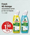 WC-Reiniger Angebote von Frosch bei V-Markt München für 1,99 €