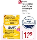 Tagescreme Anti-Falten Power Q10 von Isana im aktuellen Rossmann Prospekt für 1,99 €