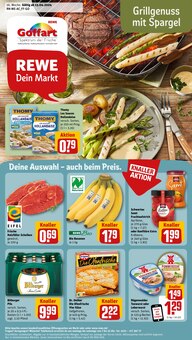 Aktueller REWE Prospekt "Dein Markt" Seite 1 von 22 Seiten für Eschweiler