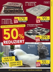 Teppich im BRAUN Möbel-Center Prospekt in Albstadt Aktueller BRAUN Möbel-Center Prospekt mit Teppich, "BRAUN NEWS", Seite 15