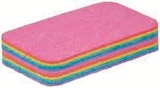 Lot de 4 éponges microfibres Rainbow Sponge dans le catalogue Hyper U