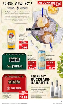Veltins im Kaufland Prospekt "Hier bin ich richtig" mit 75 Seiten (Laatzen)