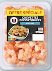 Promo Crevettes décortiquées à 4,16 € dans le catalogue U Express à L'Huisserie