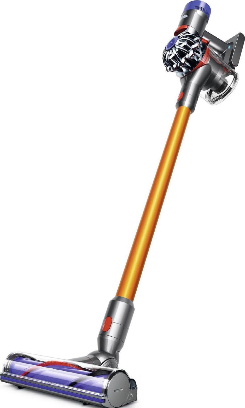 Géant Casino Marignier - Aspirateur balai 2 en 1 V8 ABSOLUTE Orange/gris Promo Aspirateur balai 2 en 1 V8 ABSOLUTE Orange/gris dans le catalogue Géant Casino Le grand live des marques à Marignier