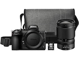 Z5 Kit + TASCHE 16 GB SD Systemkamera mit Objektiv 24-105, 8 cm Display Touchscreen, WLAN von NIKON im aktuellen MediaMarkt Saturn Prospekt für 1.549,00 €