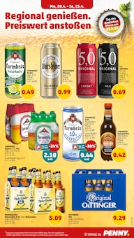 Bier im Penny Prospekt "Wer günstig will, muss Penny." mit 38 Seiten (Gießen)