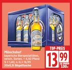Mönchshof bayerische Bierspezialitäten im aktuellen EDEKA Prospekt
