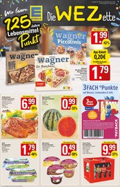 Aktueller WEZ Supermarkt Prospekt in Bad Oeynhausen und Umgebung, "Die WEZette" mit 18 Seiten, 11.08.2025 - 16.08.2025