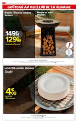 Prix et réduction Plancha dans le prospectus Carrefour Market en cours Offre Plancha dans le catalogue Carrefour Market du moment à la page 4