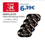 Filets de harengs fumés - PARALLELES dans le catalogue Costco