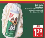 Freistoßsahne im Angebot bei EDEKA in Suhl Freistoßsahne Angebote von Gut & Günstig bei EDEKA Suhl für 1,29 €