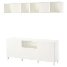 IKEA Braunschweig - TV-Schrankkombination weiß TV-Schrankkombination weiß Angebot bei IKEA Braunschweig im Prospekt Letzte Chance! Schnell sein lohnt sich!