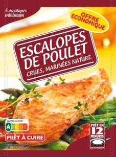 Auchan Gennevilliers - Escalopes de poulet crues marinées nature surgelées Promo Escalopes de poulet crues marinées nature surgelées dans le catalogue Auchan Auchan à Gennevilliers