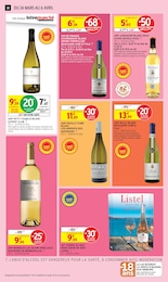 Prix et réduction Vin Bourgogne Blanc dans le prospectus Intermarché Super en cours Offre Vin Bourgogne Blanc dans le catalogue Intermarché Super du moment à la page 38