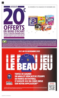 Prospectus Intermarché Hyper en cours, "EN GROS C'EST MOINS CHER", page 2 sur 60