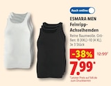 MEN Feinripp-Achselhemden im Angebot bei Lidl in Mülheim MEN Feinripp-Achselhemden Angebote von Esmara bei Lidl Mülheim für 7,99 €
