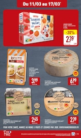 Promos Saint-Nectaire dans le catalogue "LE MEILLEUR DU PETIT DEJ À PRIX DISCOUNT" de Aldi à la page 16