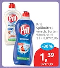 Spülmittel von Pril für 1,39 € bei budni im Angebot Spülmittel von Pril im aktuellen budni Prospekt
