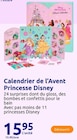 Calendrier de l'Avent Princesse Disney - Disney dans le catalogue Action