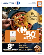 Catalogue Supermarchés Carrefour en cours à Combs-la-Ville et alentours, "Tout le Ramadan à petits prix", 36 pages, 03/02/2026 - 16/02/2026