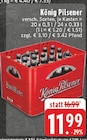 Pilsener bei E center im Prospekt "" für 11,99 €