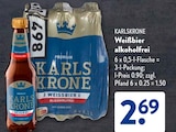 Weißbier alkoholfrei bei ALDI SÜD im Frechen Prospekt für 2,69 €