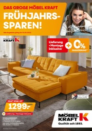 Möbel Kraft Prospekt: Frühjahrs-Sparen!, 24 Seiten, 04.05.2022 - 31.05.2022