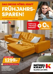 Möbel Kraft Prospekt für Falken mit 24 Seiten Möbel Kraft Prospekt für Falken: "Frühjahrs-Sparen!", 24 Seiten, 04.05.2022 - 31.05.2022