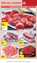 Prix et réduction Faux filet dans le prospectus Carrefour en cours Offre Faux filet dans le catalogue Carrefour du moment à la page 19
