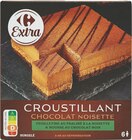 Croustillant chocolat noisette surgelé à Carrefour Market dans Vernouillet Croustillant chocolat noisette surgelé à Carrefour Market dans Vernouillet