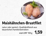 Aktuelles Maishähnchen-Brustfilet Angebot bei REWE in Ingolstadt ab 1,59 €