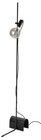 Standleuchte + Lampe schwarz/rund Klarglas grau von HÅRSLINGA / MOLNART im aktuellen IKEA Prospekt für 27,98 €