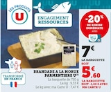 Brandade à la Morue Parmentière - U en promo chez U Express Nice à 5,60 €