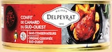 Confit de canard deux cuisses IGP sud-ouest - DELPEYRAT à 9,63 € dans le catalogue Intermarché Super