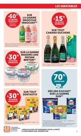 Champagne en promo dans le catalogue U Express à la page 3