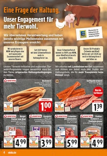 Schweinefleisch im EDEKA Prospekt "Aktuelle Angebote" mit 24 Seiten (Osnabrück)
