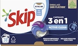 Lessive capsules 3en1 Active Clean* - SKIP dans le catalogue Géant Casino