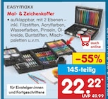 Mal- & Zeichenkoffer bei Netto Marken-Discount im Tönisvorst Prospekt für 22,22 €
