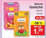 Aktuelle Bananen Angebote bei Zimmermann in Hildesheim Aktuelles Quetschie Himbeere in Apfel-Banane mit Dinkel Angebot bei Zimmermann in Hildesheim ab 1,29 €